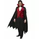 Déguisement vampire avec cape homme Halloween, Taille: Large