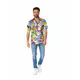 90's Nickelodeon™ tekenfilm overhemd Opposuits voor volwassenen, Maat: X-Small (EU 34)