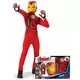 Klassiek Iron Man™ jongenskostuum in cadeauverpakking, Maat: 5–6 jaar(110–116 cm)