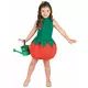 Aardbei outfit voor meisjes, Maat: 3–4 jaar (XS)