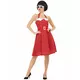 Rood rockabilly-kostuum uit de jaren 50 voor dames, Maat: Small