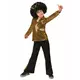 Déguisement Disco Or Sequins Garçon, Taille: 5–6 ans (S)