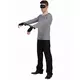 Mime T-shirt met lange mouwen voor volwassenen, Maat: Large