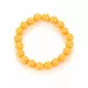 Oranje kralenarmband voor volwassenen