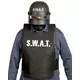 Zwart SWAT masker voor volwassenen