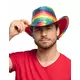 Cowboyhoed met regenboogpailletten voor volwassenen