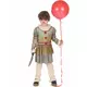 Déguisement clown terrifiant gris garçon, Taille: 10–12 ans (130–140 cm)