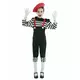 Déguisement mime pantalon fille, Taille: 3–4 ans (92–104 cm)