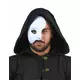 Half gezicht masker wit voor volwassenen