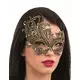 Masque or en tissu macramé adulte