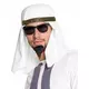 Arabische Emir hoed voor volwassenen