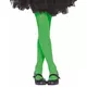 Groene ondoorzichtige maillot voor meisjes