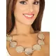 Collier médaillons romain adulte