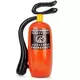 Opblaasbare oranje brandblusser