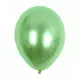 100 Ballons verts métallisés 29 cm
