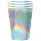20 Amerikaanse regenboogkleurige recycleerbare kartonnen bekers 53 cl