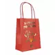 4 Sacs cadeaux en papier Pompier 20 cm