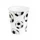 10 Gobelets en carton Foot party 21 cl