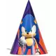 8 Chapeaux de fête Sonic Prime 18 cm™