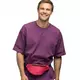 Sac banane rose fluo
