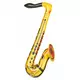 Opblaasbare gele saxofoon