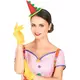 Mini clown hoed voor volwassenen