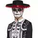 Sombrero Dia de los Muertos adulte