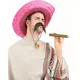 Roze Mexicaanse sombrero voor volwassenen