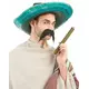 Sombrero mexicain vert adulte