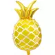 Aluminium gele ananas ballon