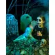 Zombie versiering voor Halloween