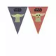 Baby Yoda The Mandalorian™ wimpelslinger 2,3 m