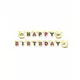 Guirlande en carton Happy Birthday bébé Yoda The Mandalorian™ 2 m