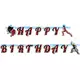 Guirlande en carton Happy Birthday Ladybug™ 170 cm