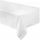 Nappe en papier blanc doublé 137 x 274 cm