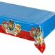 Nappe en plastique bleue et rouge Pat'Patrouille ™ 120 x 180 cm