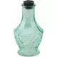 Klein groen glazen flesje 11,5 cm