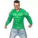 Chemise muscles verts adulte, Taille: Medium