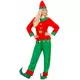 Déguisement lutin du Père Noël femme, Taille: Small