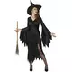 Déguisement sorcière noire sexy femme, Taille: Small