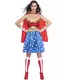 Klassiek Wonder Woman™ dameskostuum, Maat: Small