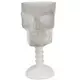 Fosforescerend schedelglas 18 cm