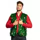 Kerstboomjasje met groene bolletjes voor volwassenen