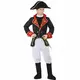 Déguisement empereur français luxe enfant, Taille: 8–10 ans (140 cm)