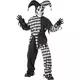 Déguisement joker diabolique noir et blanc enfant