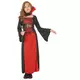 Déguisement vampire long fille Halloween, Taille: 7–9 ans (120–130 cm)