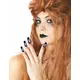 Doodskop lippenstift en neppe nagels voor volwassenen