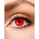 Lentilles fantaisie oeil rouge adulte