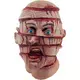Gespleten hoofd masker voor volwassenen