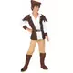 Déguisement garçon des bois marron et beige, Taille: 7–9 ans (120–130 cm)